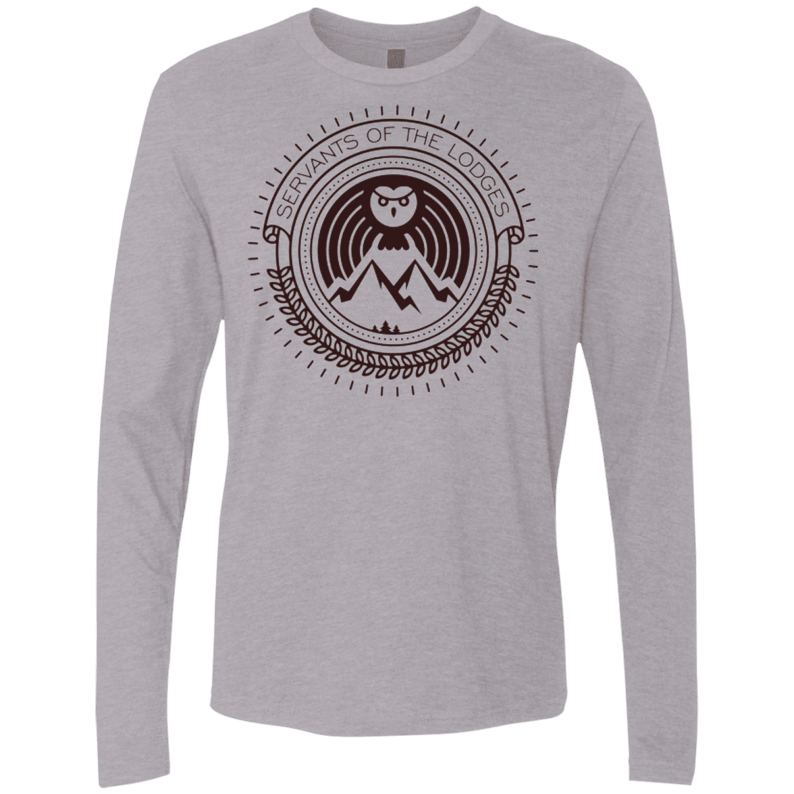 T-Shirts Heather Grey / Small SERVANTS Men's Premium Long Sleeve