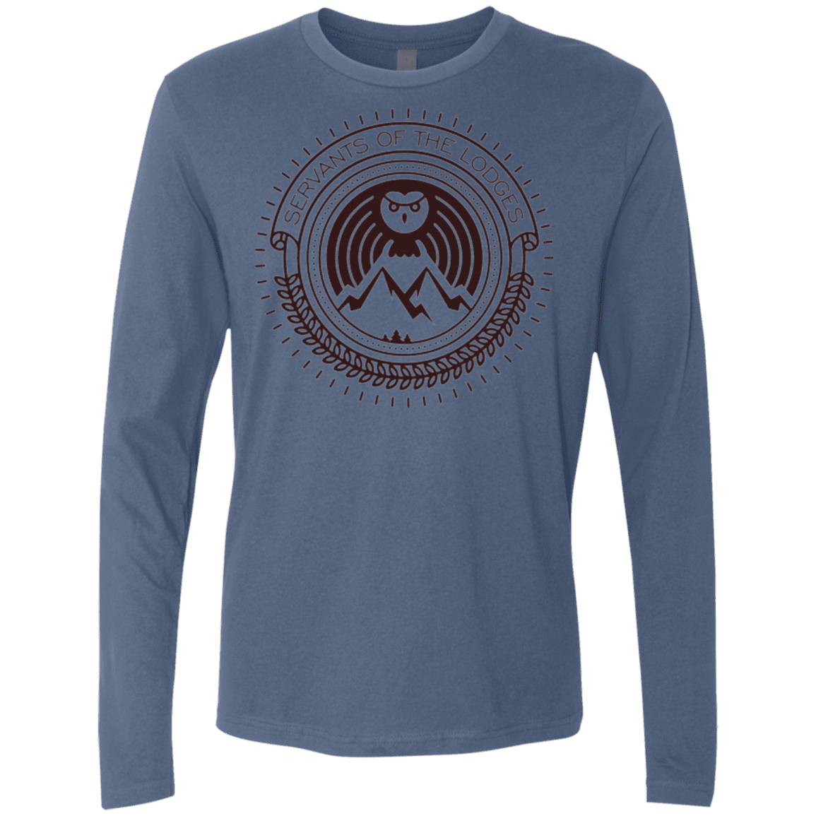 T-Shirts Indigo / Small SERVANTS Men's Premium Long Sleeve