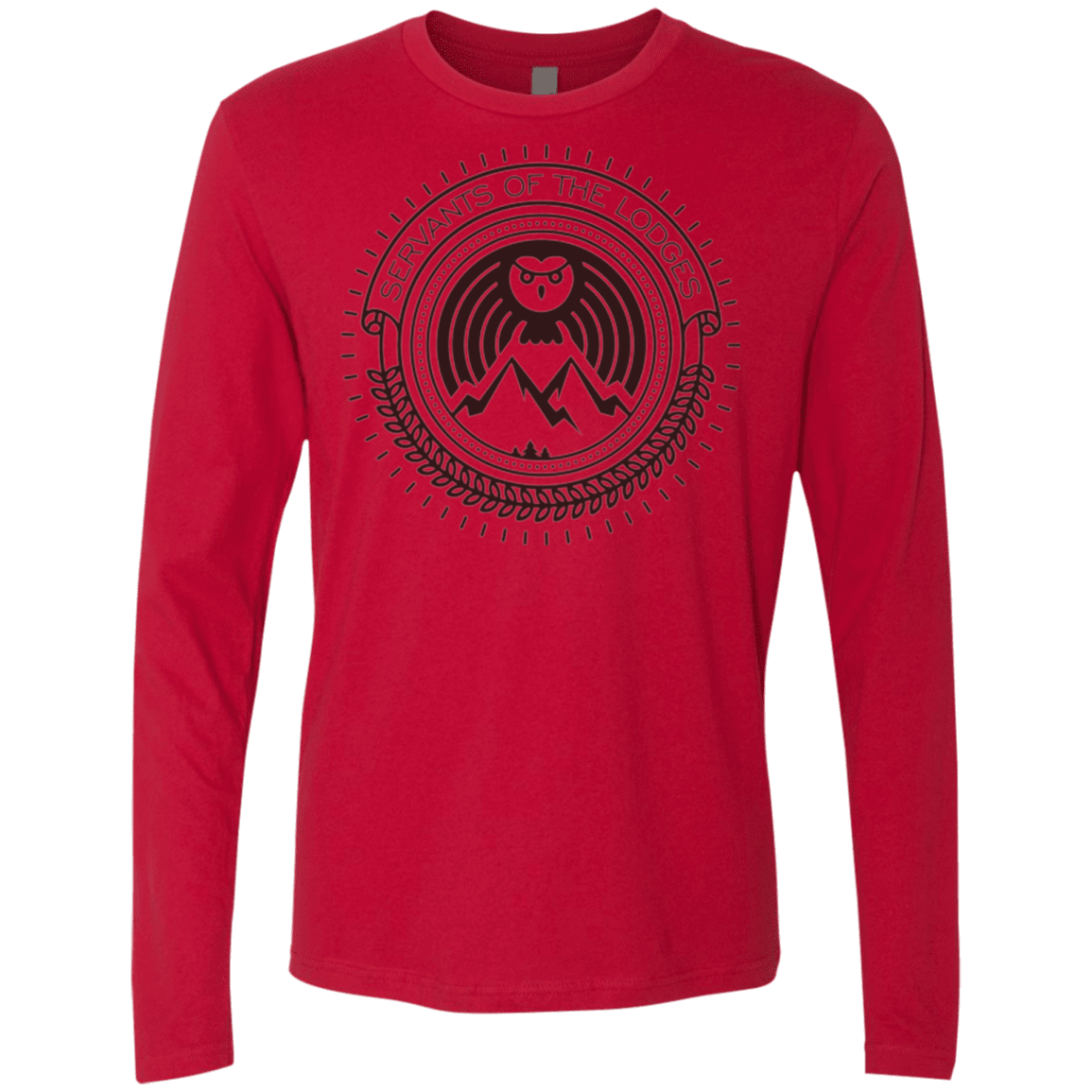 T-Shirts Red / Small SERVANTS Men's Premium Long Sleeve