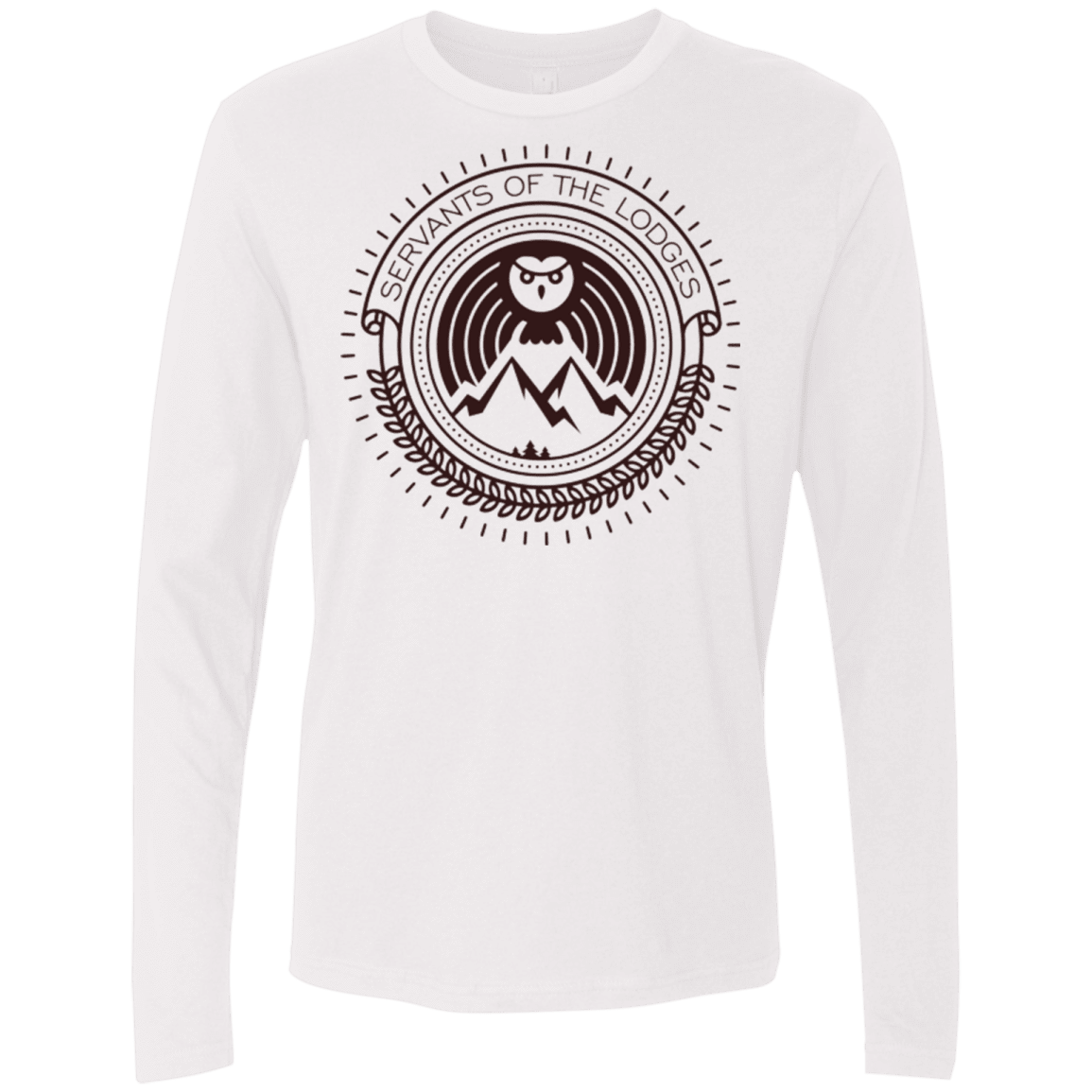 T-Shirts White / Small SERVANTS Men's Premium Long Sleeve