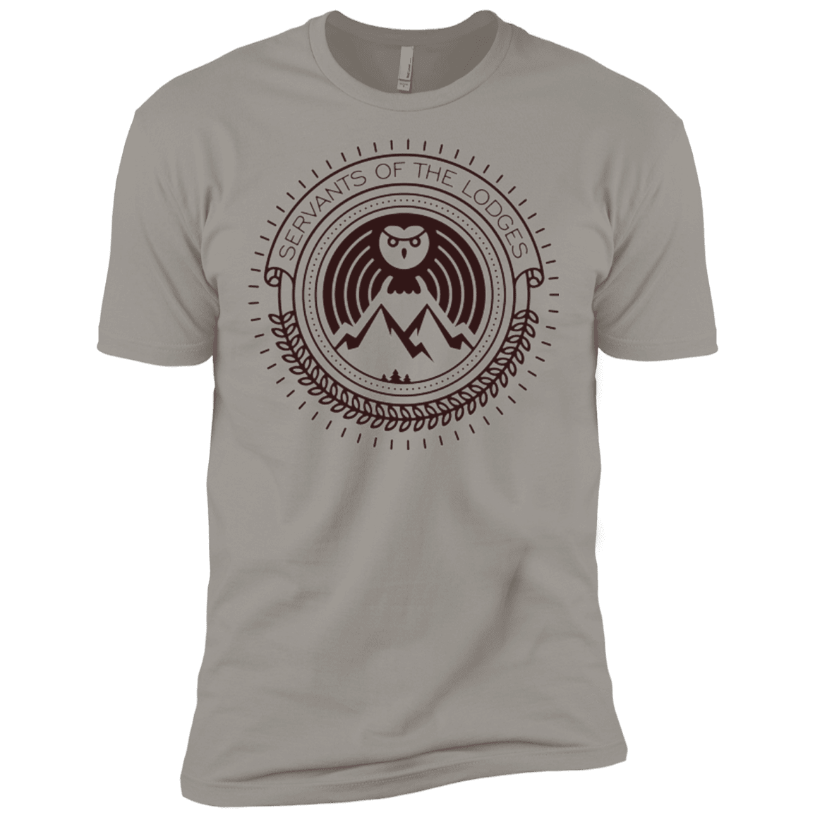 T-Shirts Light Grey / X-Small SERVANTS Men's Premium T-Shirt