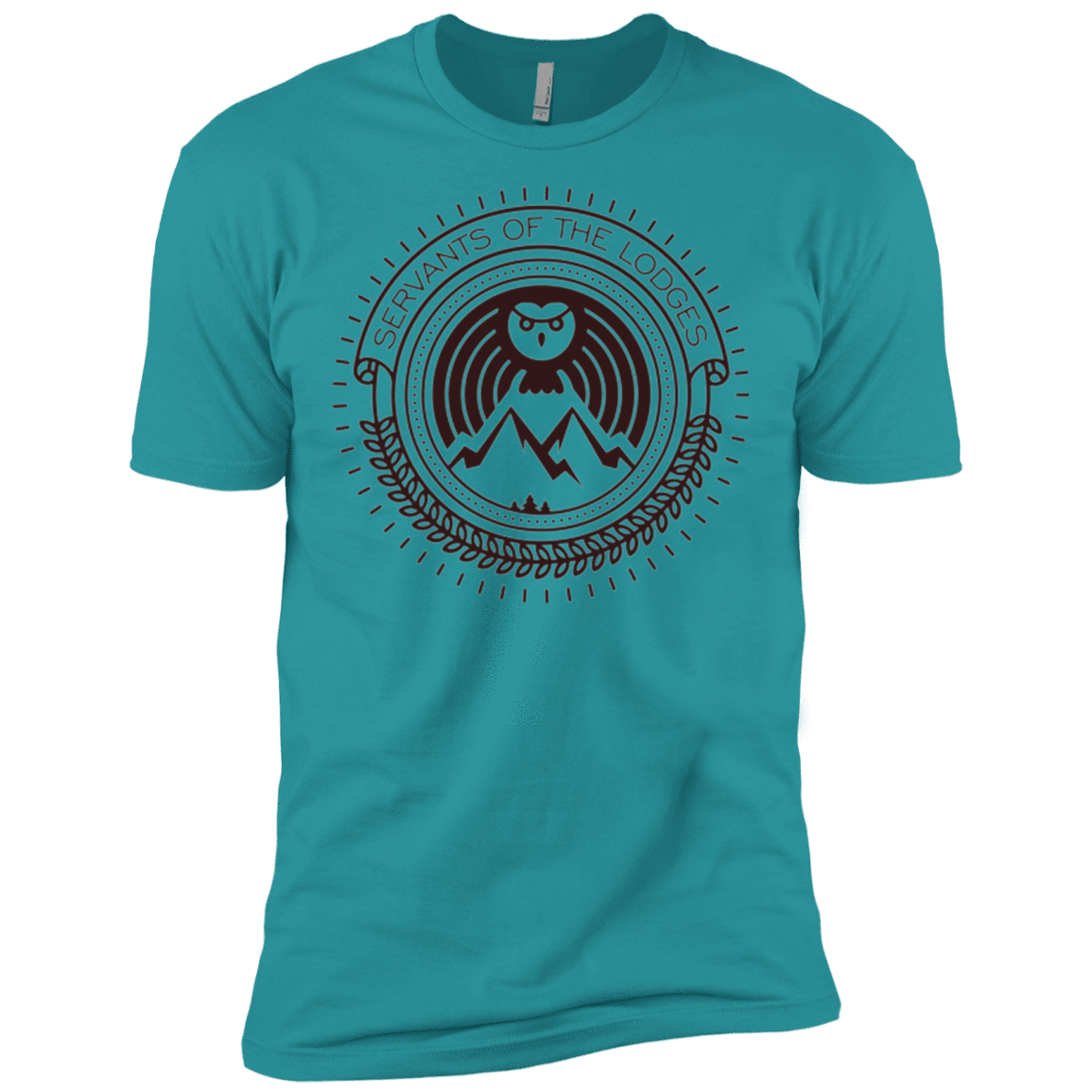 T-Shirts Tahiti Blue / X-Small SERVANTS Men's Premium T-Shirt