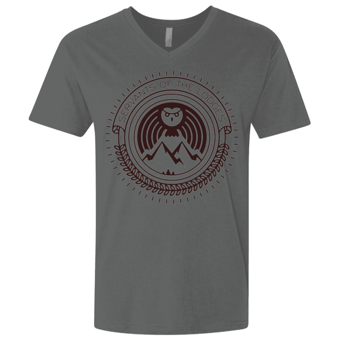 T-Shirts Heavy Metal / X-Small SERVANTS Men's Premium V-Neck