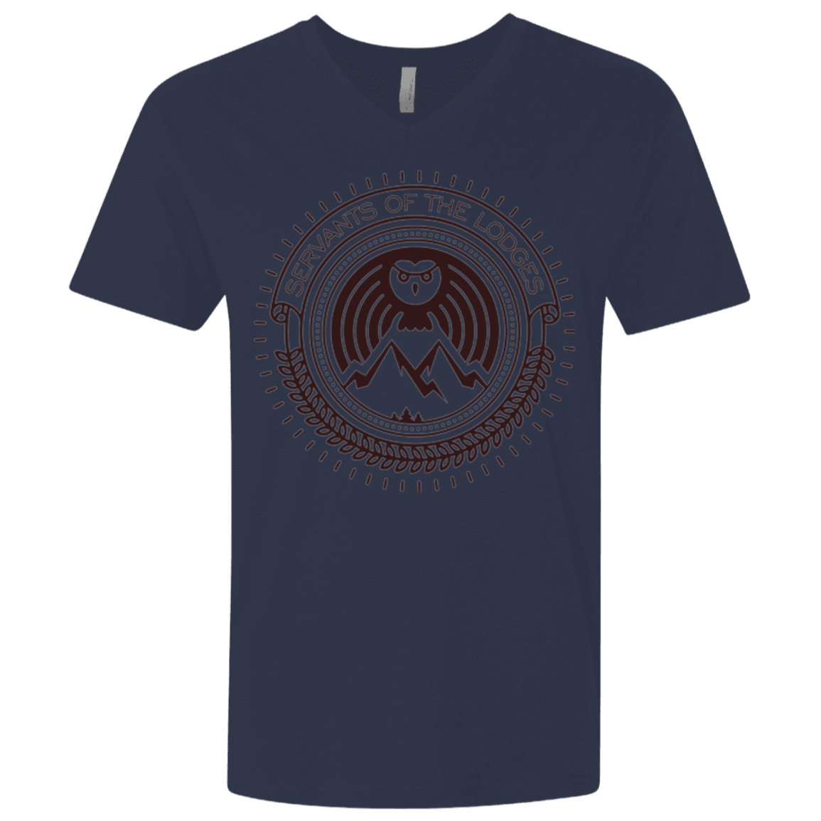 T-Shirts Midnight Navy / X-Small SERVANTS Men's Premium V-Neck