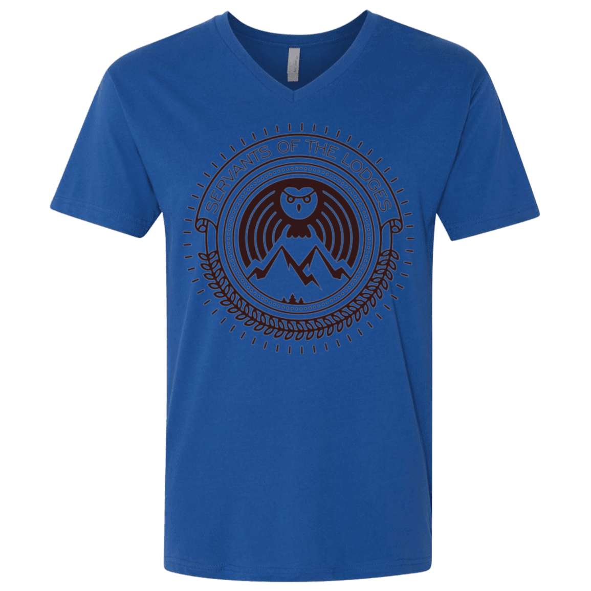 T-Shirts Royal / X-Small SERVANTS Men's Premium V-Neck
