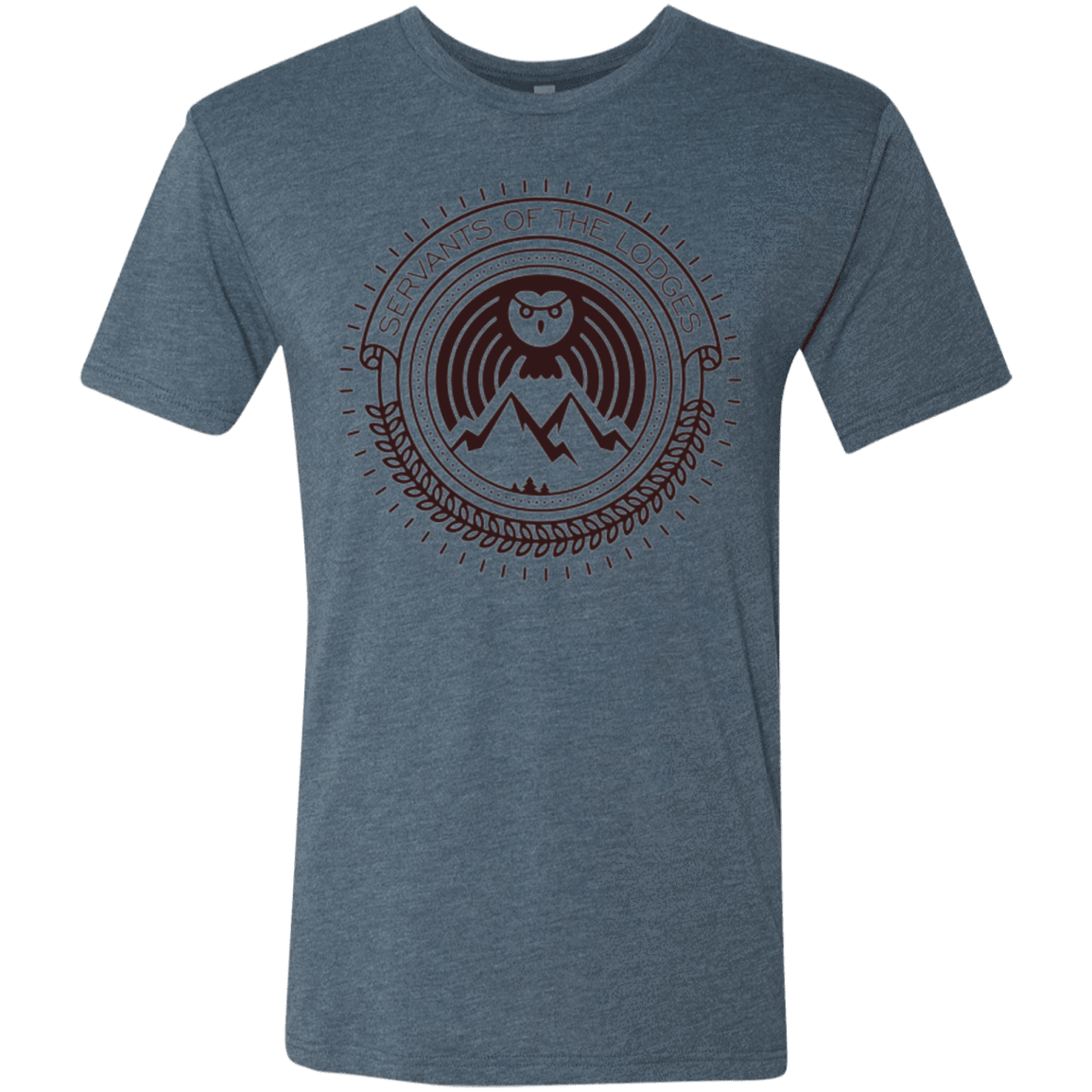 T-Shirts Indigo / Small SERVANTS Men's Triblend T-Shirt