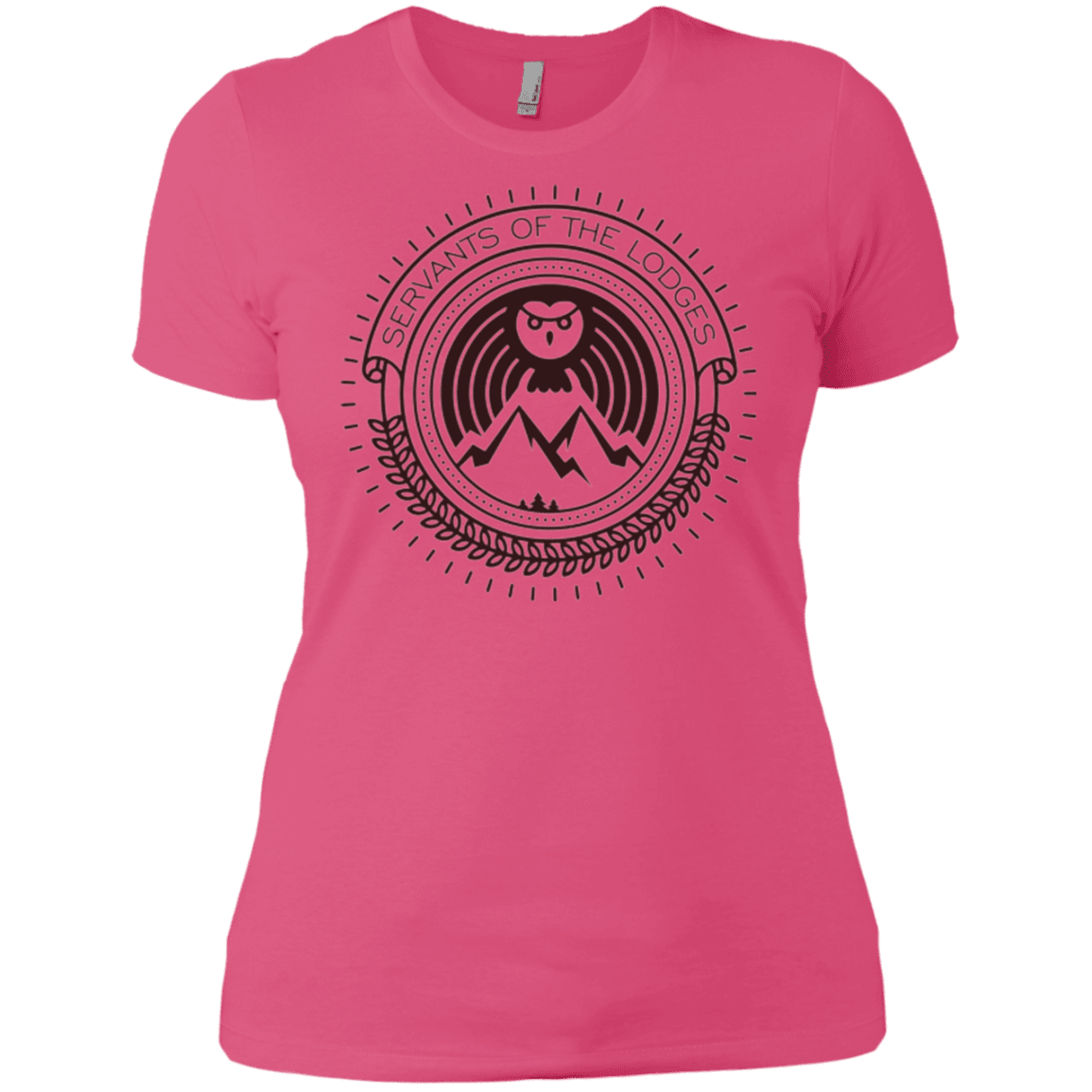 T-Shirts Hot Pink / X-Small SERVANTS Women's Premium T-Shirt