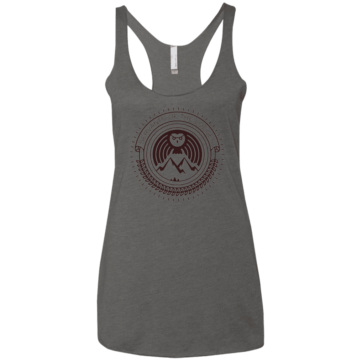 T-Shirts Premium Heather / X-Small SERVANTS Women's Triblend Racerback Tank