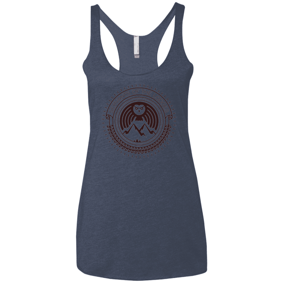 T-Shirts Vintage Navy / X-Small SERVANTS Women's Triblend Racerback Tank