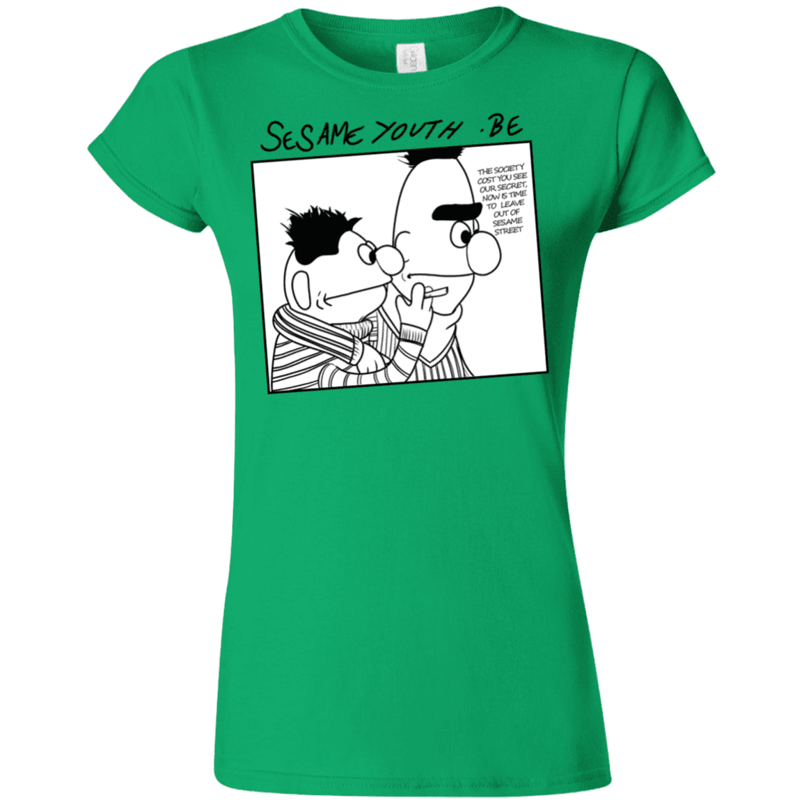 T-Shirts Irish Green / S Sesame Youth Junior Slimmer-Fit T-Shirt