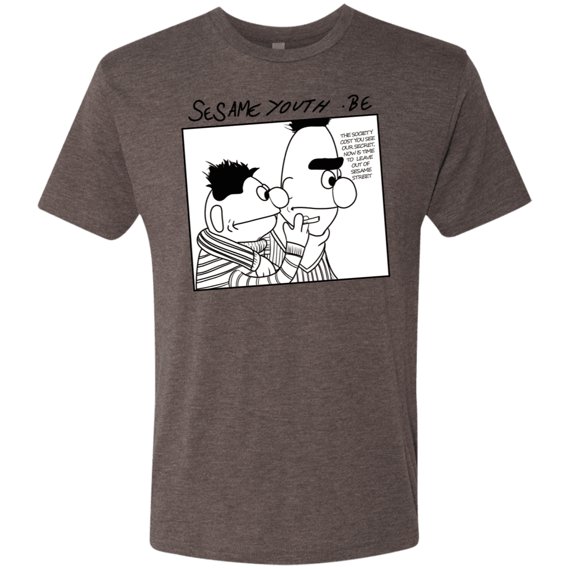 T-Shirts Macchiato / S Sesame Youth Men's Triblend T-Shirt