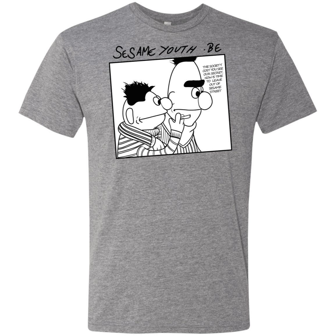 T-Shirts Premium Heather / S Sesame Youth Men's Triblend T-Shirt