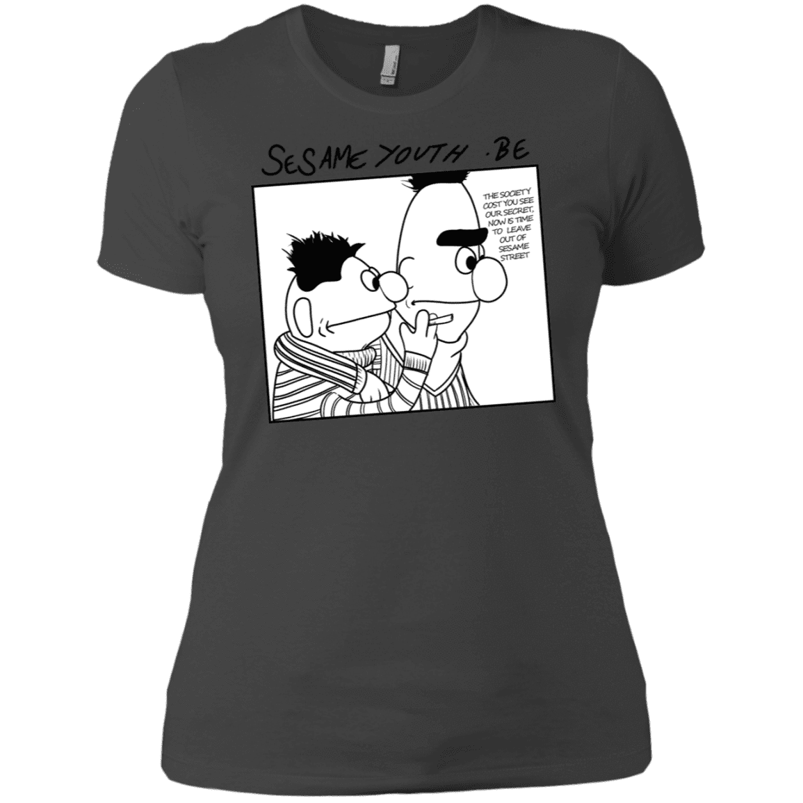 T-Shirts Heavy Metal / X-Small Sesame Youth Women's Premium T-Shirt