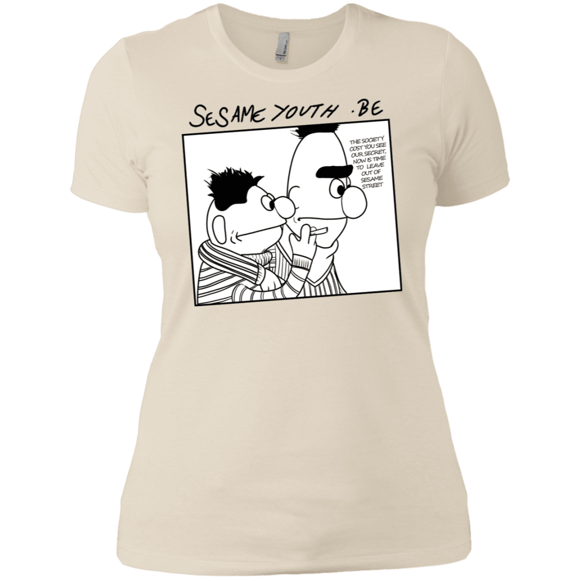 T-Shirts Ivory/ / X-Small Sesame Youth Women's Premium T-Shirt