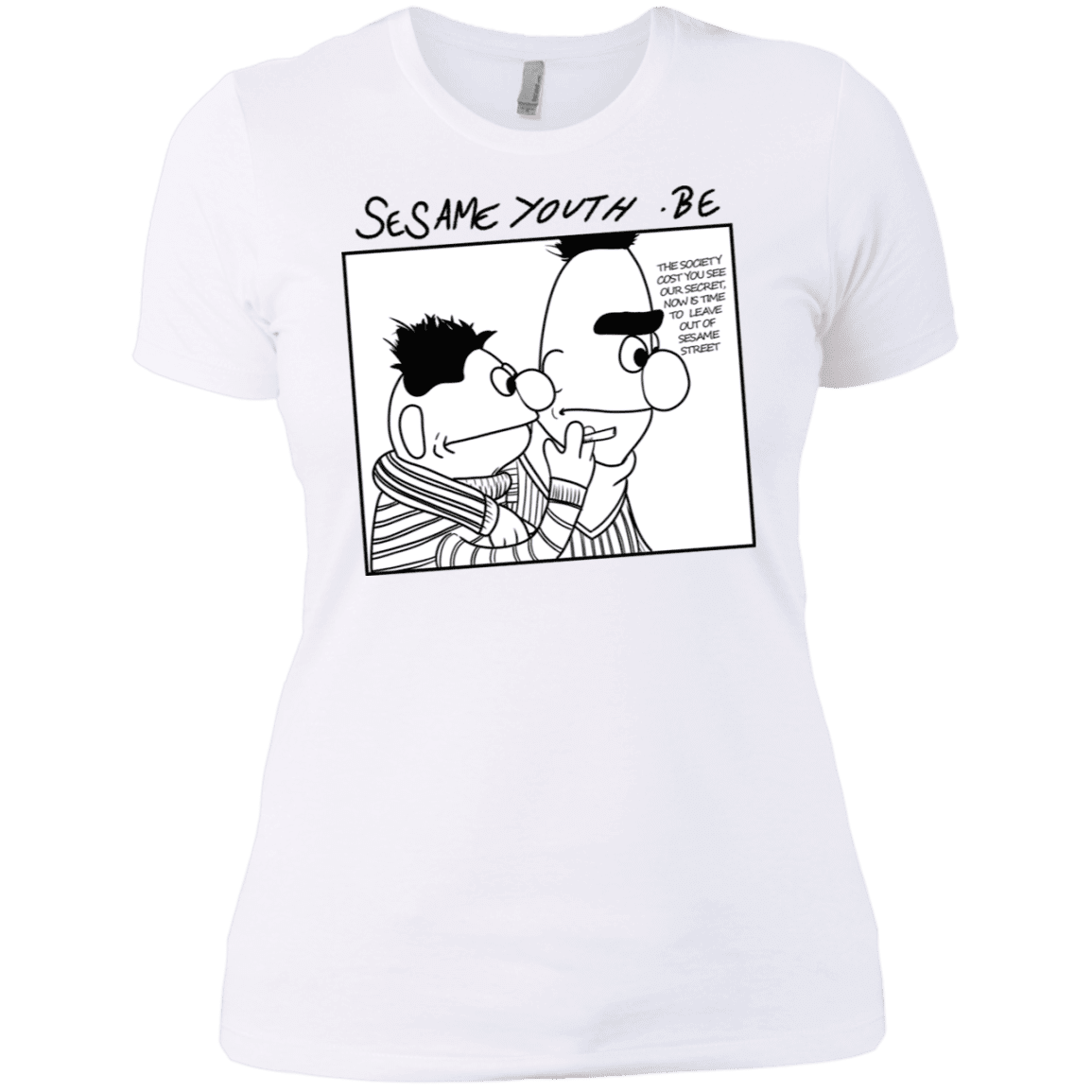 T-Shirts White / X-Small Sesame Youth Women's Premium T-Shirt