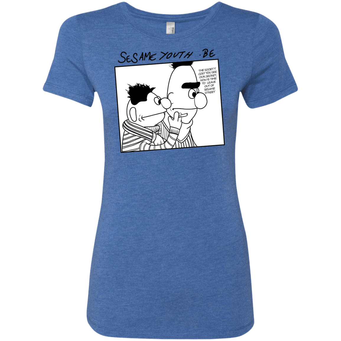 T-Shirts Vintage Royal / S Sesame Youth Women's Triblend T-Shirt