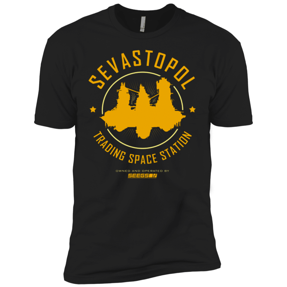 T-Shirts Black / YXS Sevastopol Station Boys Premium T-Shirt