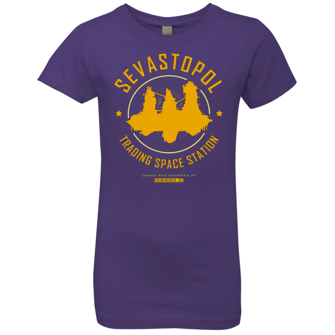 T-Shirts Purple Rush / YXS Sevastopol Station Girls Premium T-Shirt
