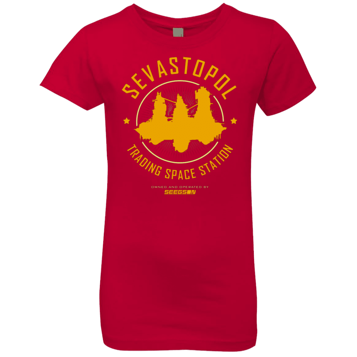 T-Shirts Red / YXS Sevastopol Station Girls Premium T-Shirt