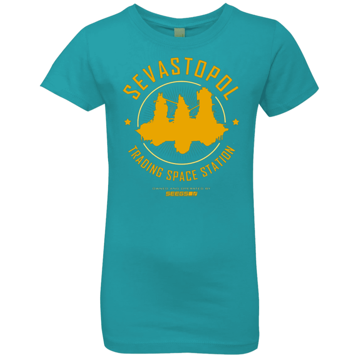 T-Shirts Tahiti Blue / YXS Sevastopol Station Girls Premium T-Shirt