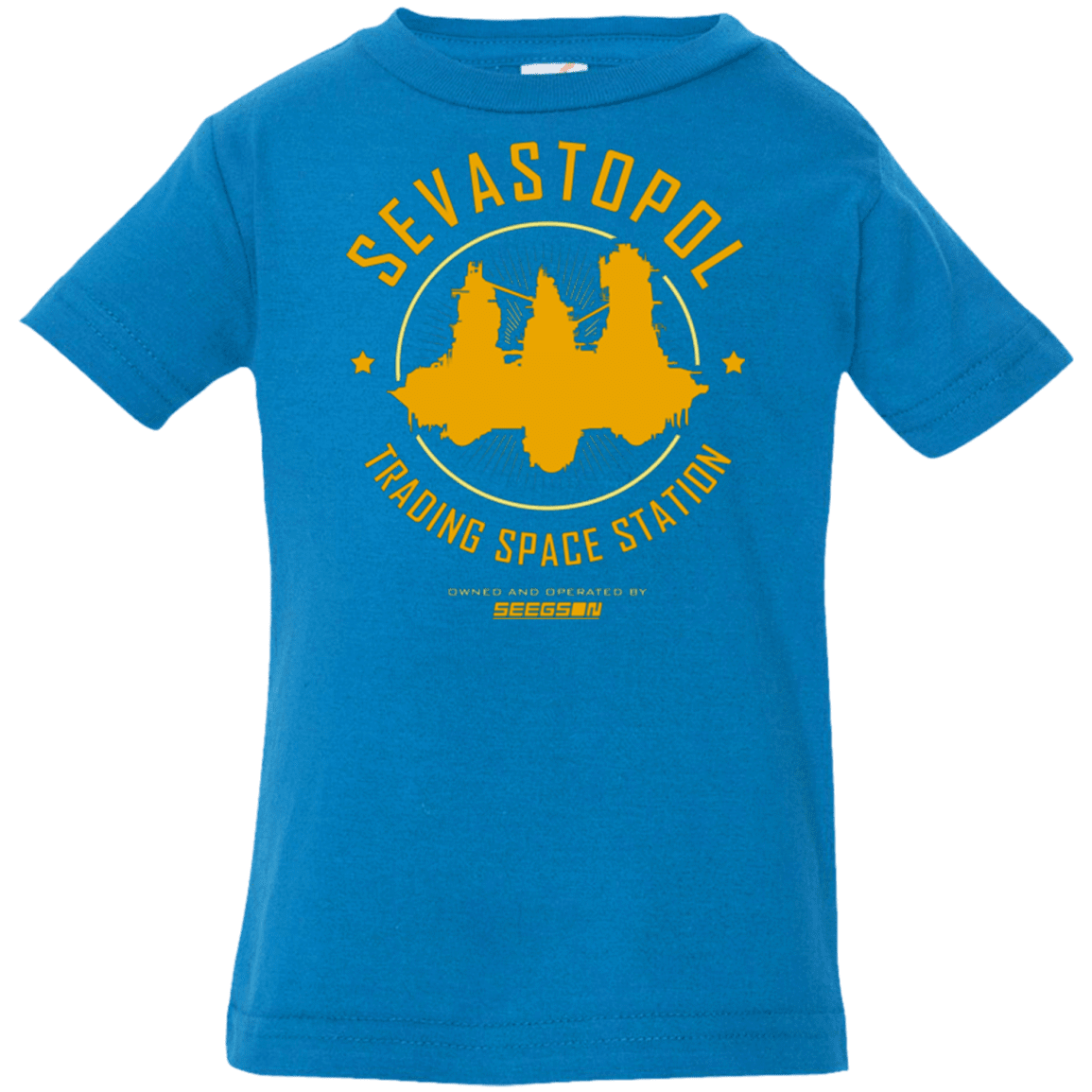 T-Shirts Cobalt / 6 Months Sevastopol Station Infant PremiumT-Shirt