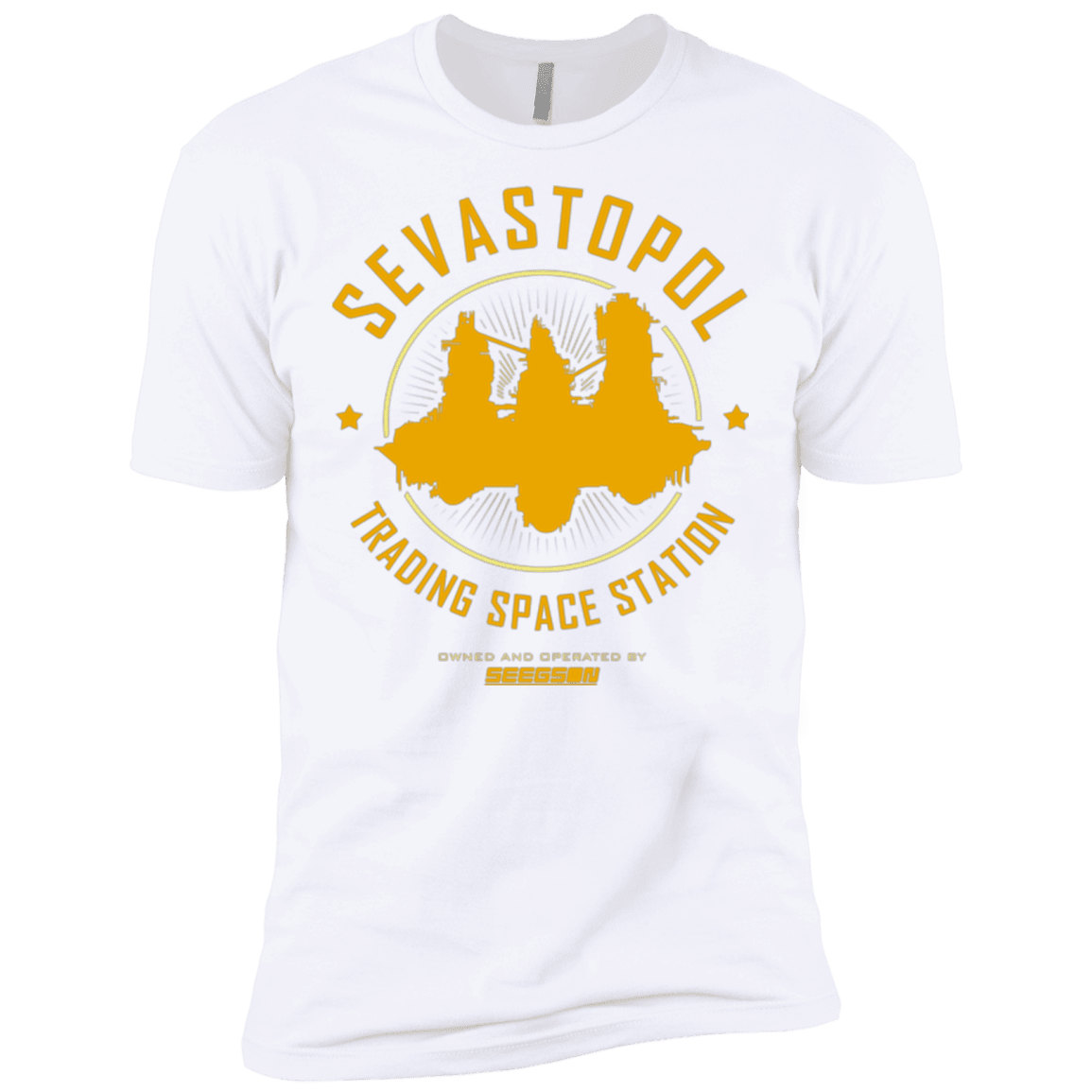 T-Shirts White / X-Small Sevastopol Station Men's Premium T-Shirt