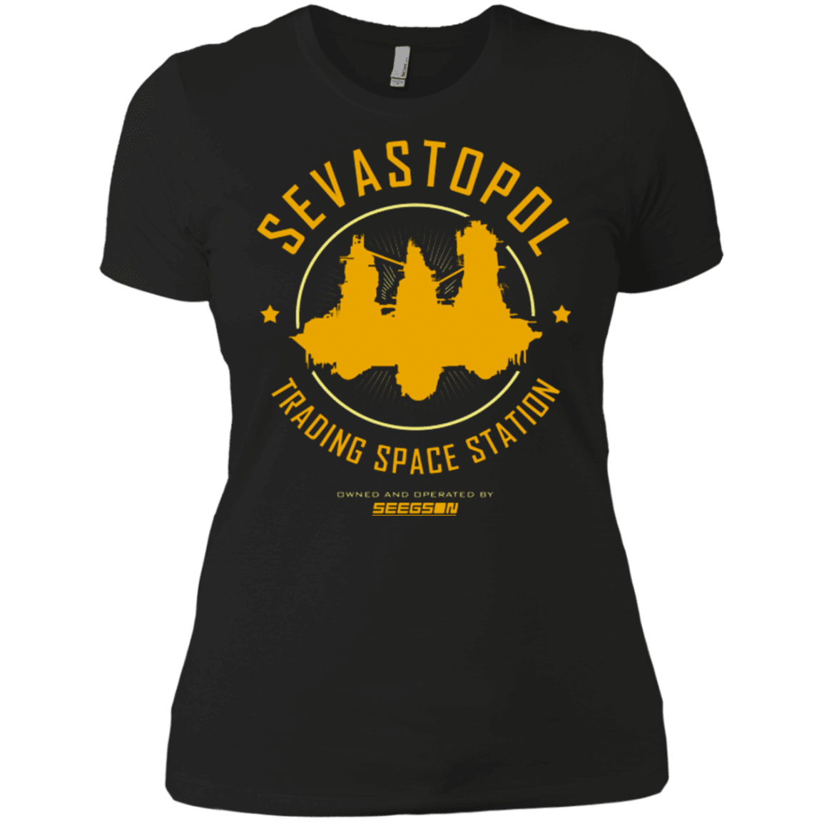 T-Shirts Black / X-Small Sevastopol Station Women's Premium T-Shirt