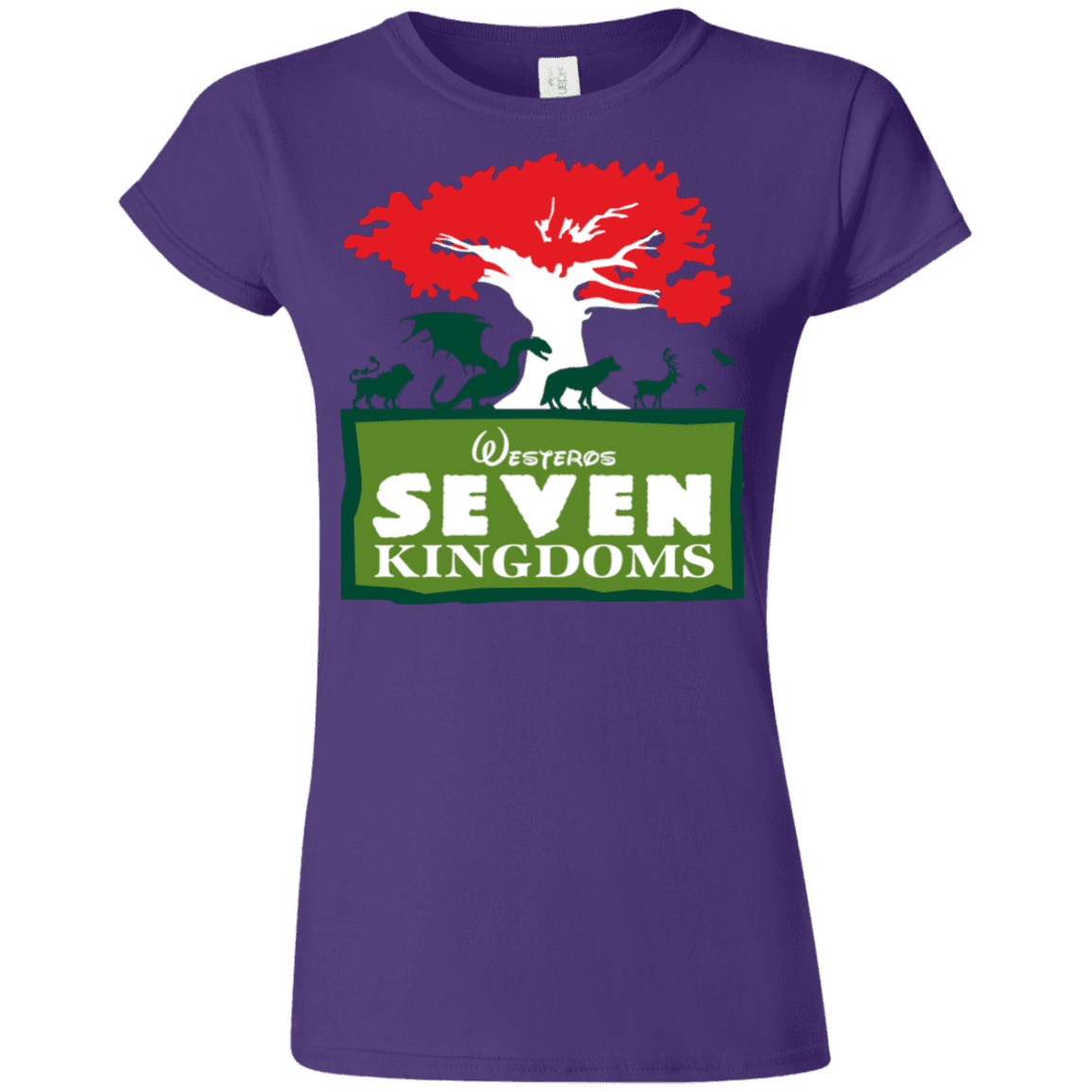 T-Shirts Purple / S Seven Kingdoms Junior Slimmer-Fit T-Shirt