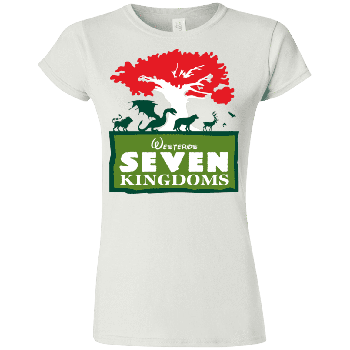 T-Shirts White / S Seven Kingdoms Junior Slimmer-Fit T-Shirt