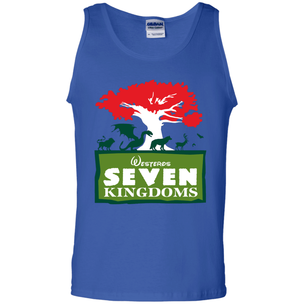 T-Shirts Royal / S Seven Kingdoms Men's Tank Top