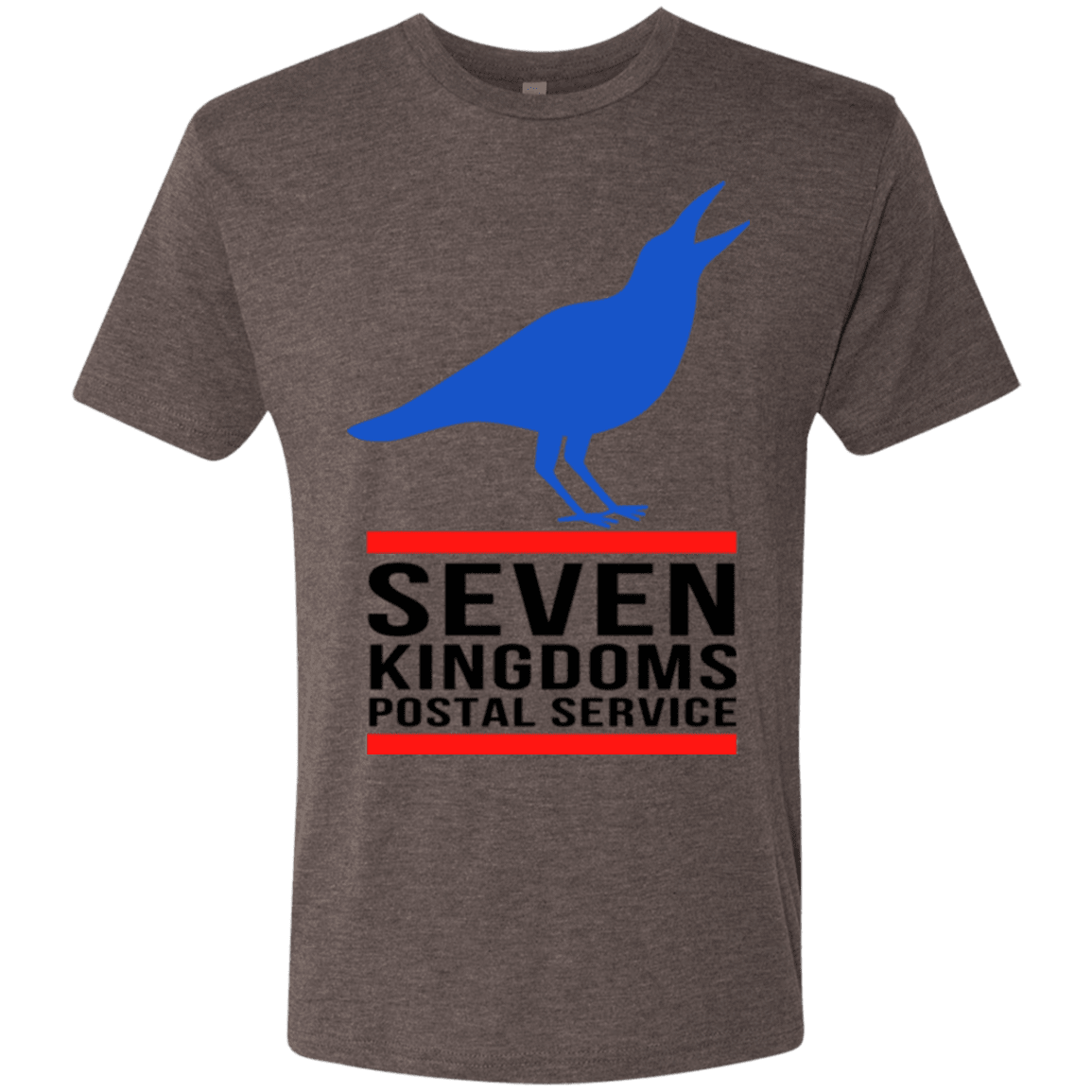 T-Shirts Macchiato / Small Seven kingdoms postal service Men's Triblend T-Shirt