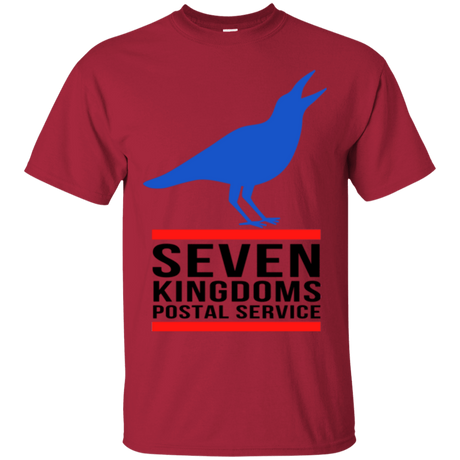 T-Shirts Cardinal / Small Seven kingdoms postal service T-Shirt