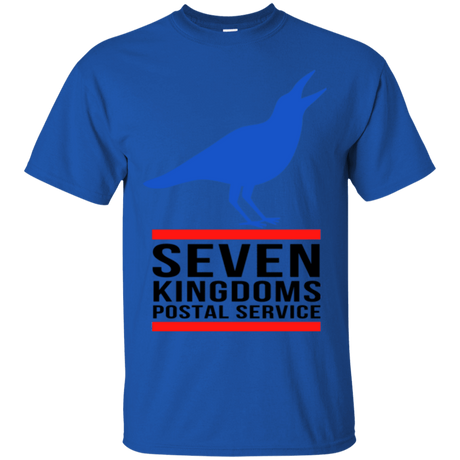 T-Shirts Royal / Small Seven kingdoms postal service T-Shirt