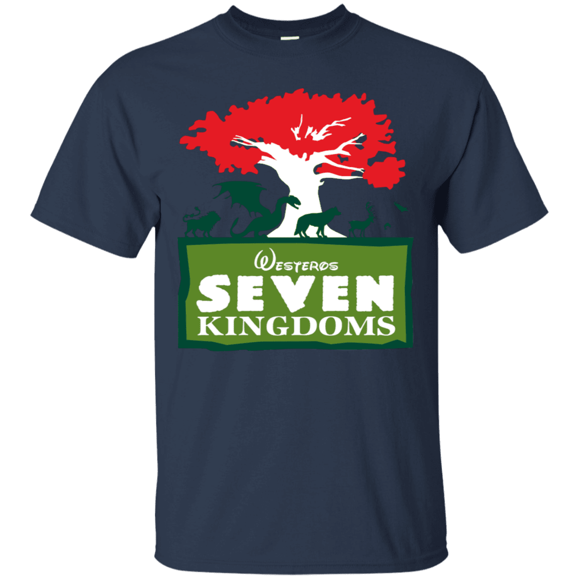 T-Shirts Navy / S Seven Kingdoms T-Shirt