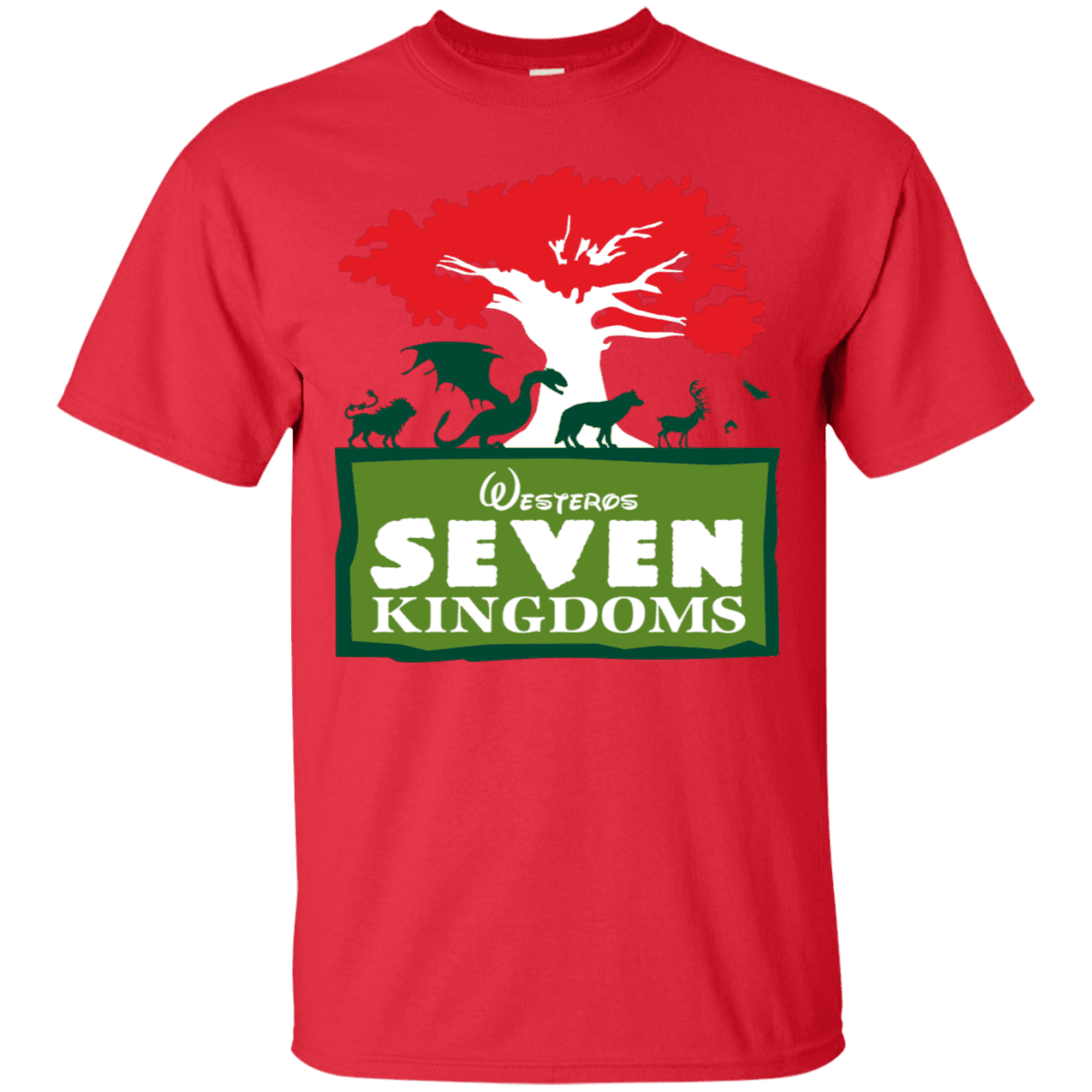 T-Shirts Red / S Seven Kingdoms T-Shirt