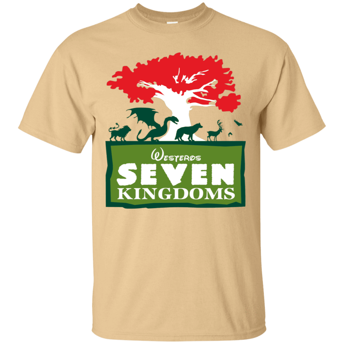 T-Shirts Vegas Gold / S Seven Kingdoms T-Shirt