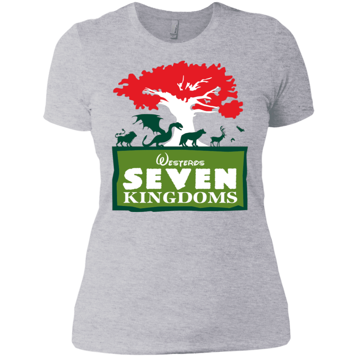 T-Shirts Heather Grey / X-Small Seven Kingdoms Women's Premium T-Shirt