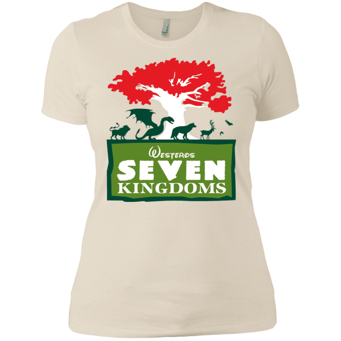 T-Shirts Ivory/ / X-Small Seven Kingdoms Women's Premium T-Shirt