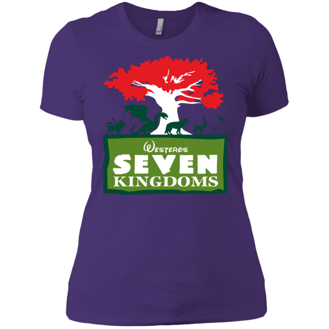 T-Shirts Purple Rush/ / X-Small Seven Kingdoms Women's Premium T-Shirt
