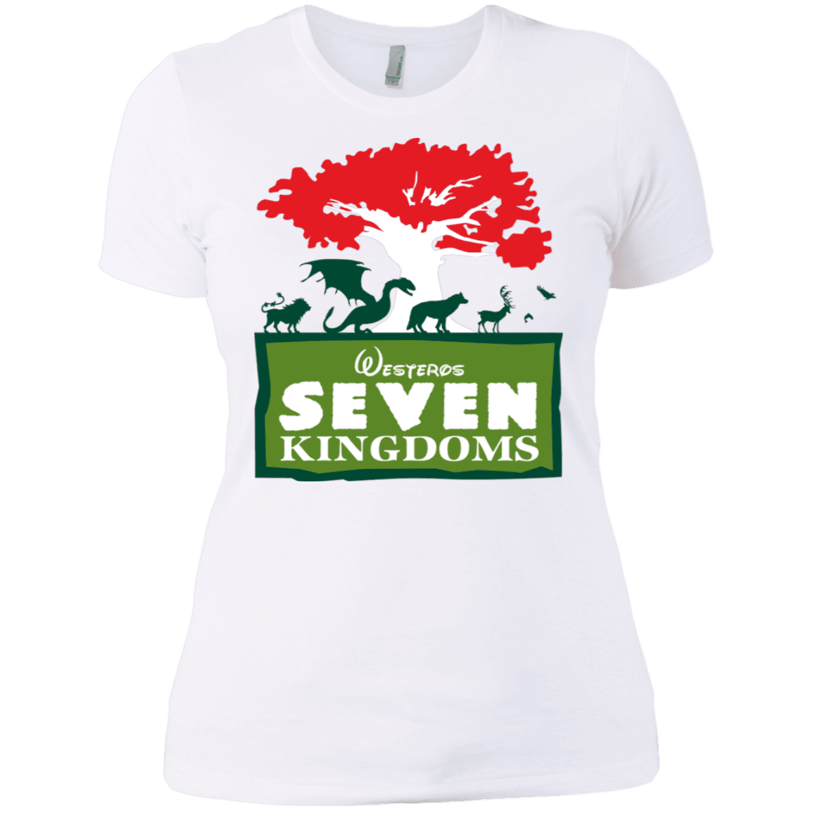T-Shirts White / X-Small Seven Kingdoms Women's Premium T-Shirt