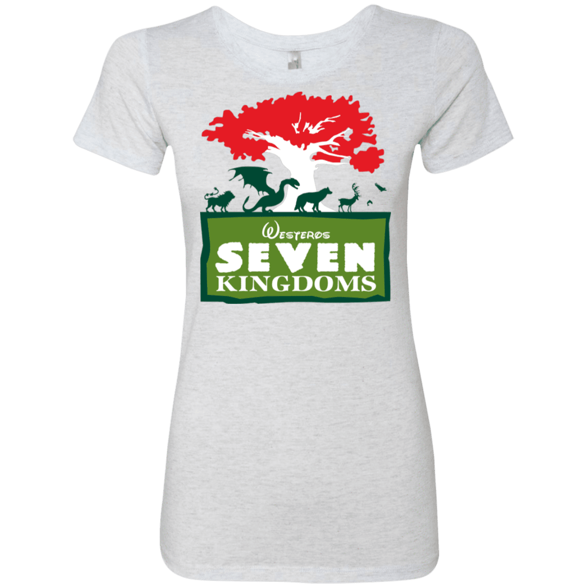 T-Shirts Heather White / S Seven Kingdoms Women's Triblend T-Shirt