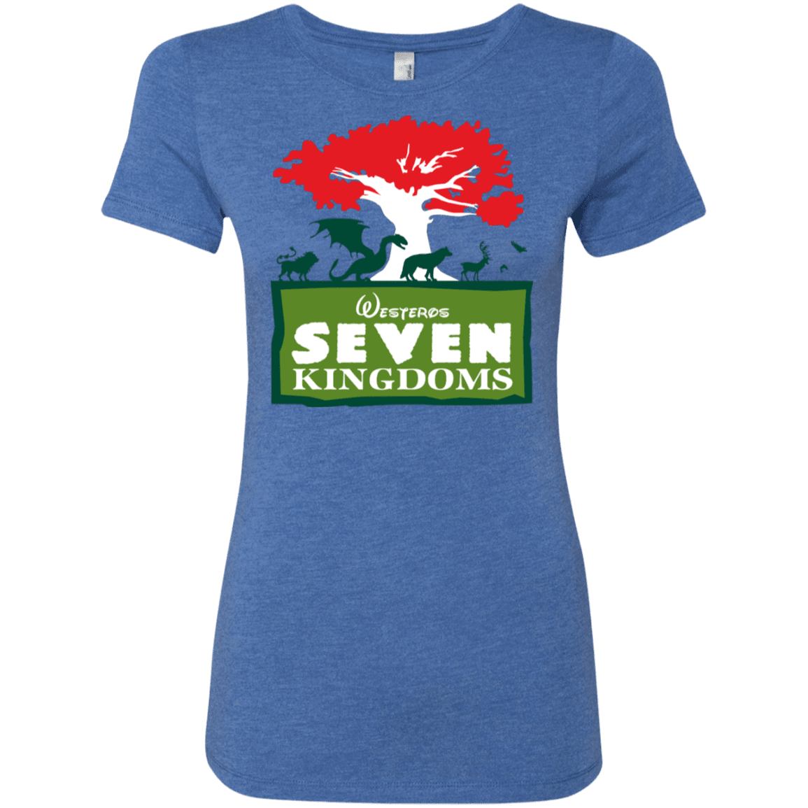 T-Shirts Vintage Royal / S Seven Kingdoms Women's Triblend T-Shirt