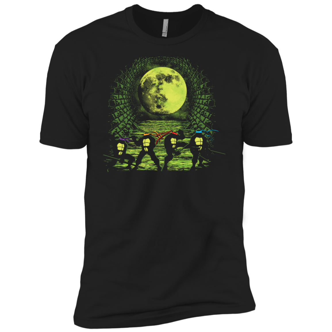 T-Shirts Black / X-Small Sewer Fighters Men's Premium T-Shirt