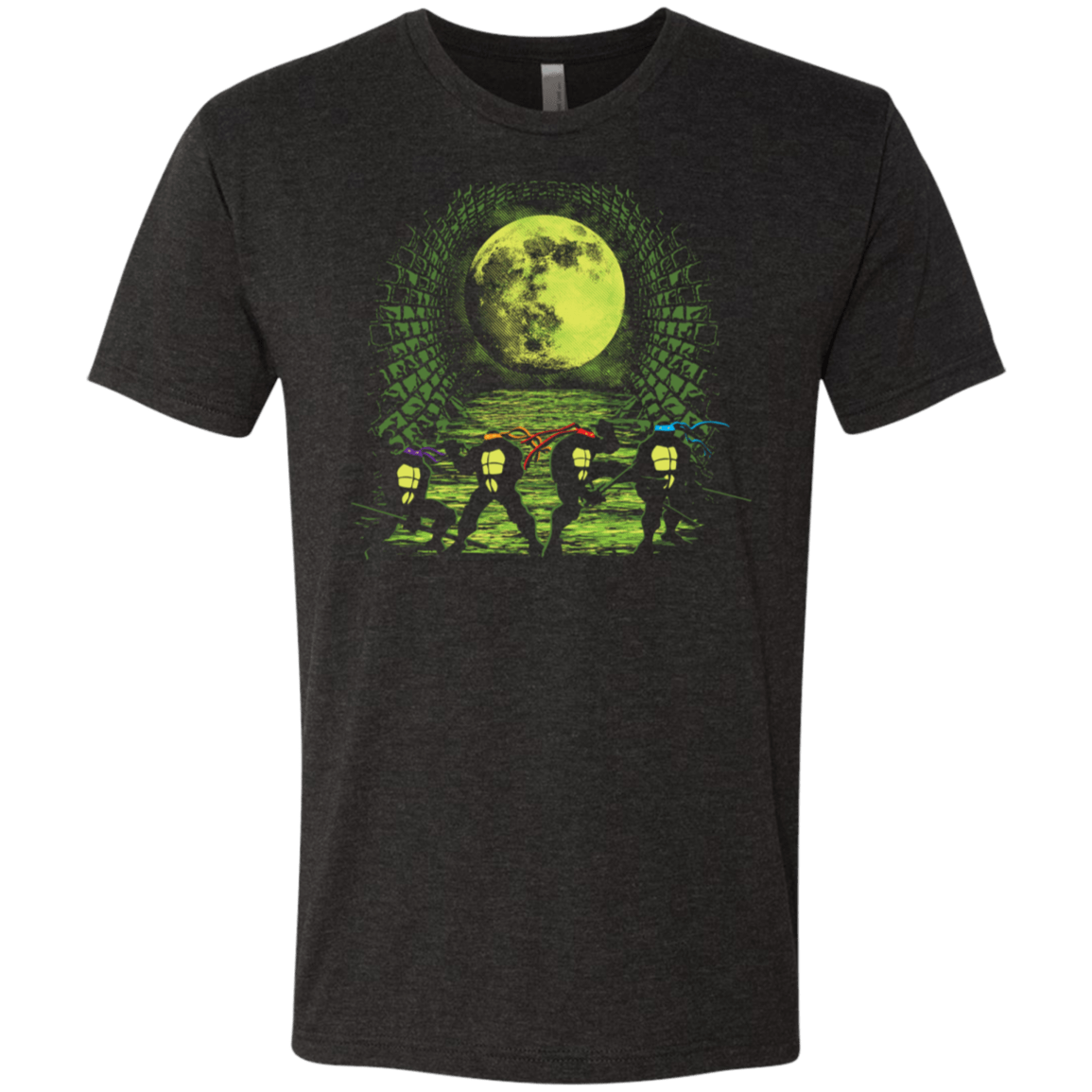 T-Shirts Vintage Black / S Sewer Fighters Men's Triblend T-Shirt