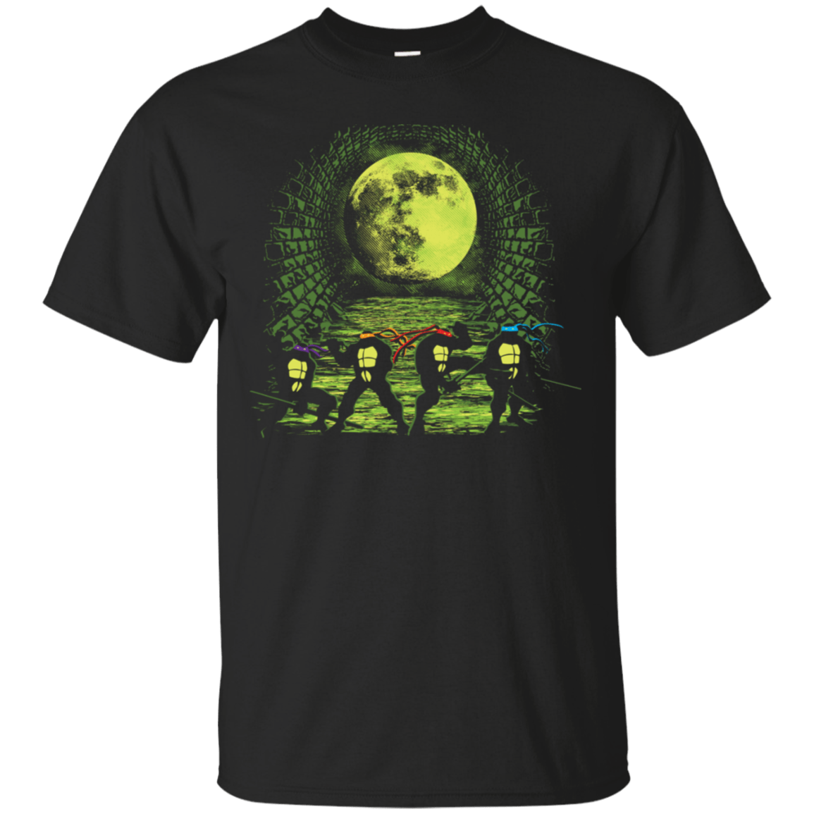 T-Shirts Black / S Sewer Fighters T-Shirt