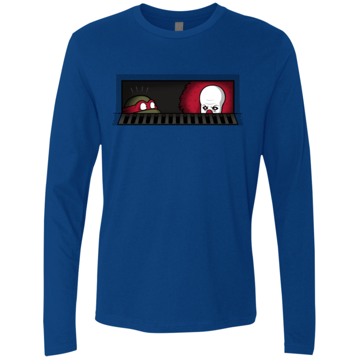 T-Shirts Royal / S Sewermates Men's Premium Long Sleeve