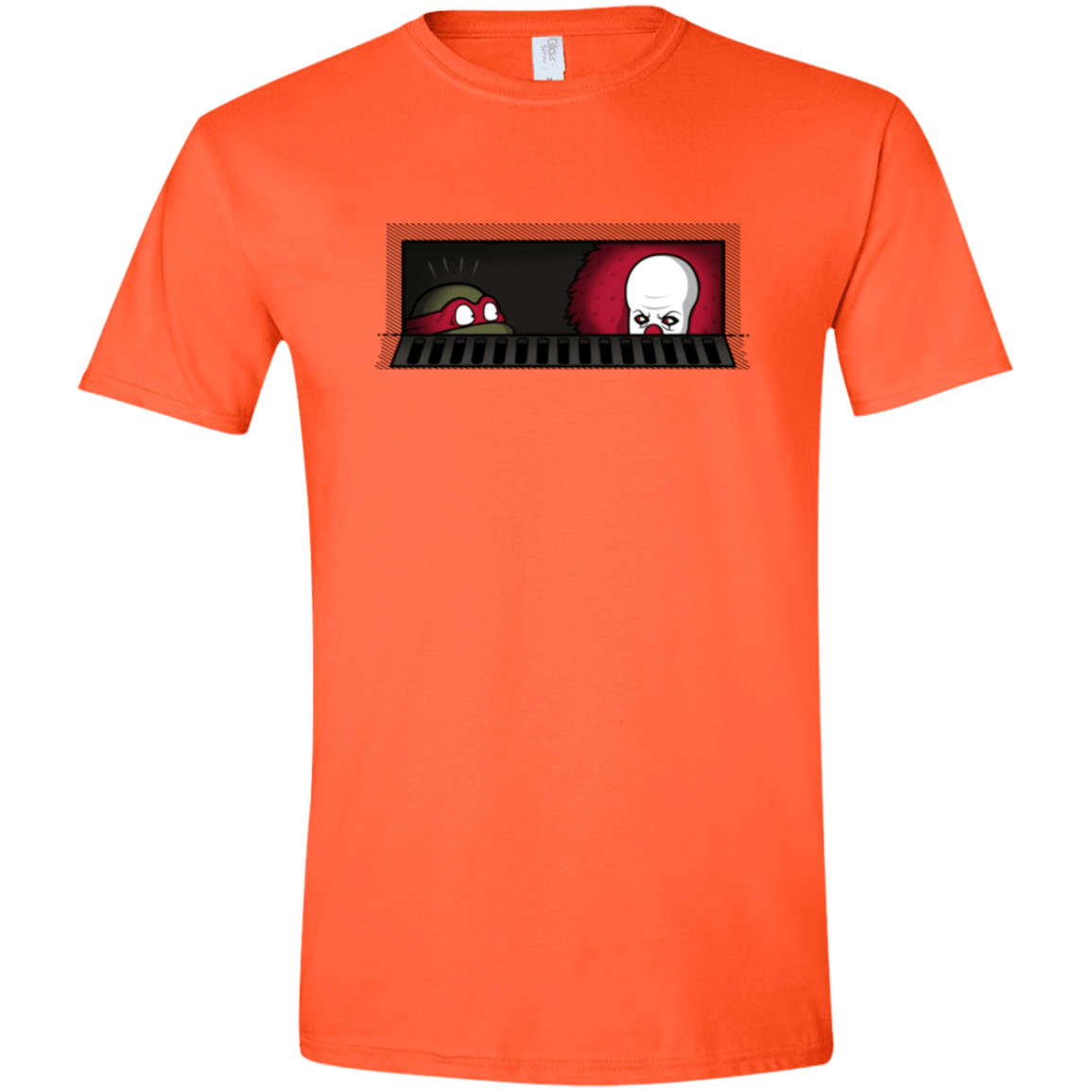T-Shirts Orange / S Sewermates Men's Semi-Fitted Softstyle
