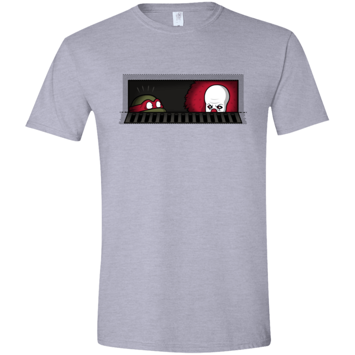 T-Shirts Sport Grey / X-Small Sewermates Men's Semi-Fitted Softstyle