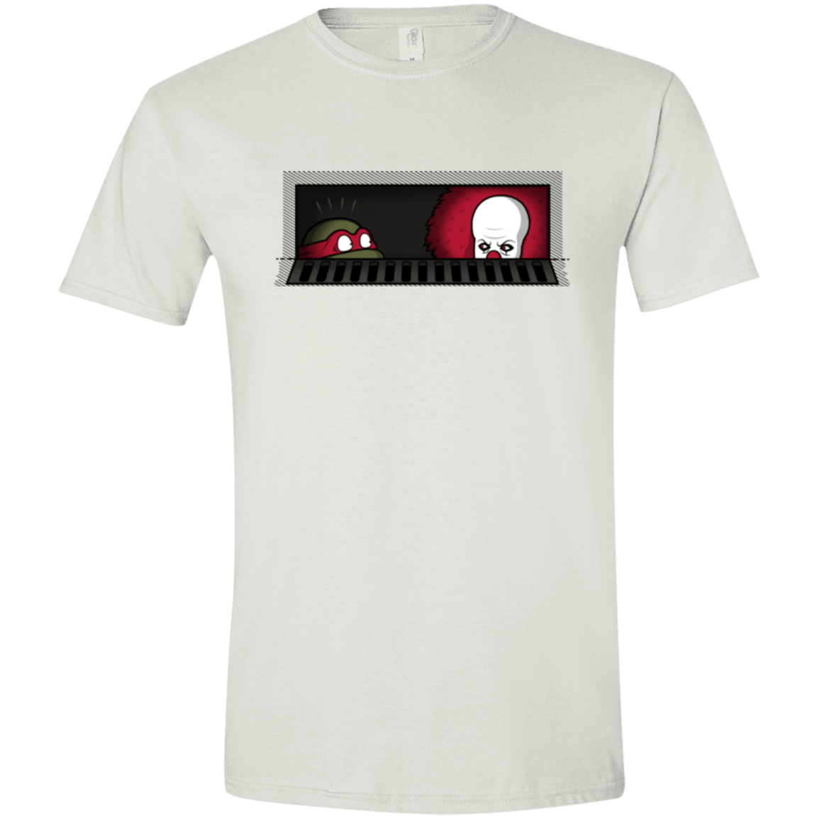 T-Shirts White / X-Small Sewermates Men's Semi-Fitted Softstyle