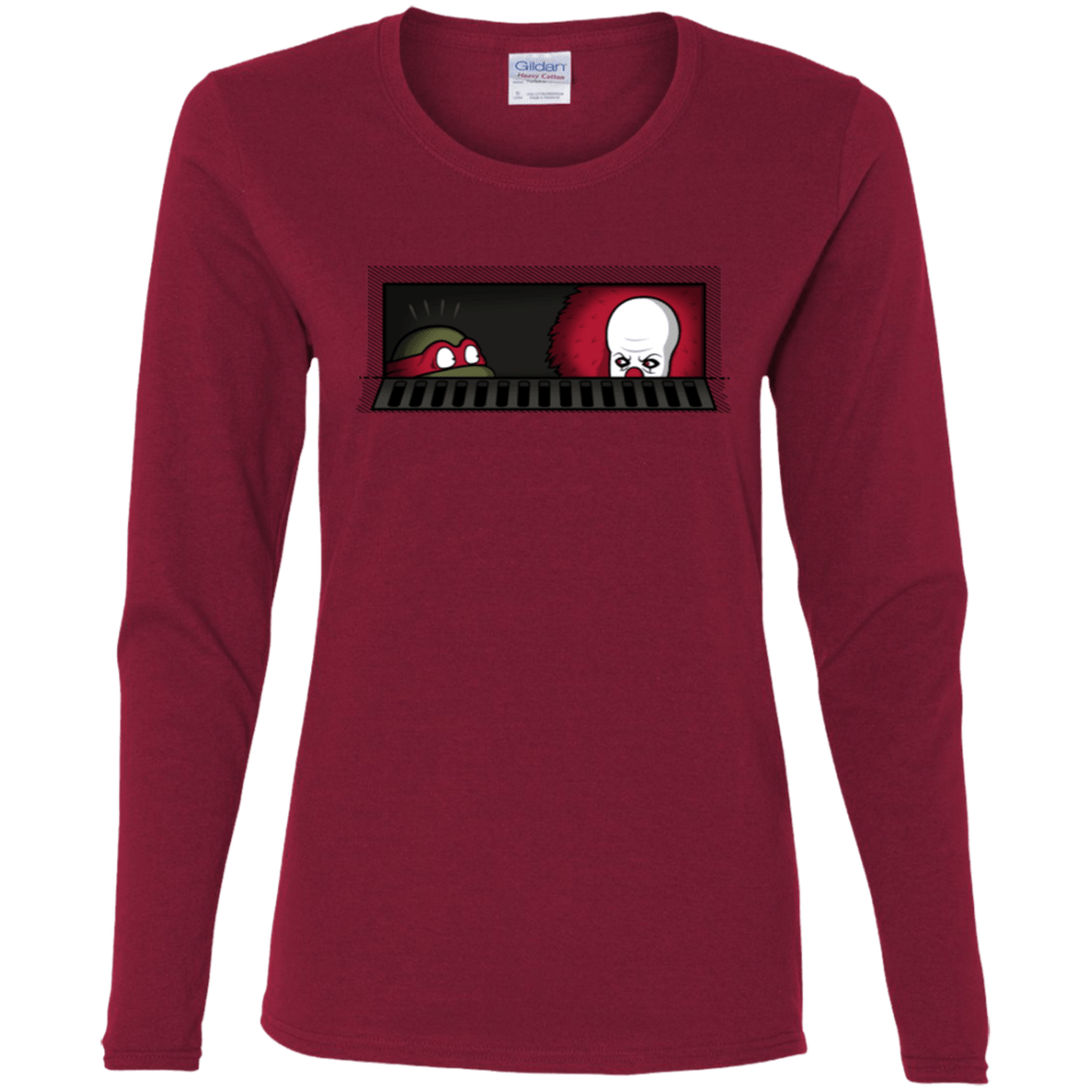 T-Shirts Cardinal / S Sewermates Women's Long Sleeve T-Shirt